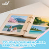 Uinkit 37lb Thin Flyer Paper Glossy 8.5x11 Inkjet 100 Sheets Single Side DIY Chip Bag 135gsm Photos Picture for Inkjet Printer with Dye Ink Letter size A4 Brochure