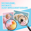 Uinkit 37lb Thin Flyer Paper Glossy 8.5x11 Inkjet 100 Sheets Single Side DIY Chip Bag 135gsm Photos Picture for Inkjet Printer with Dye Ink Letter size A4 Brochure