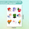 Uinkit Inkjet PP Label Paper A3 (11 x 17 Inch), Glossy/Matte/Adhesive Finish, 10-200 Sheet Packs