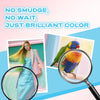 Uinkit 37lb Thin Flyer Paper Glossy 8.5x11 Inkjet 100 Sheets Single Side DIY Chip Bag 135gsm Photos Picture for Inkjet Printer with Dye Ink Letter size A4 Brochure