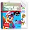 Uinkit Inkjet PP Label Paper A4 (8.5 x 11 Inch), Glossy/Matte/Adhesive/Mixed Finish, 20-200 Sheet Packs