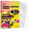 Uinkit US Legal Thermal Laminating Pouches, 9 x 14.5 Inches, Matte & Glossy Finish, 3/4/5/7 Mil Thickness Options