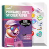 Uinkit Inkjet PET Label Paper A3 (11 x 17 Inch), Matte White/Clear/Bright White, 30-200 Sheet Packs