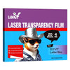Uinkit Laser Transparency Film Transparent Paper for Overhead Projector and Laser Jet Printer Copier,