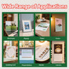 100 Sheets Matte Photo Paper Coated 8.5x11 180Gsm 49lbs 8.5Mil For Inkjet and Laser Printer Uinkit