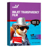 Uinkit Inkjet Transparency Film 8.5x11 OHP Overhead Projector Film for DIY Crafting 100% Clear Transparency Paper For Inkjet Printer