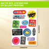 Uinkit Inkjet PP Label Paper A3 (11 x 17 Inch), Glossy/Matte/Adhesive Finish, 10-200 Sheet Packs