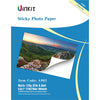 Uinkit 30 Sheets Printable Matte Sticker Photo Paper，8.5x11 Full Sheet Inkjet Self Adhesive Photo Paper