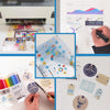 Uinkit Inkjet Transparency Film 8.5x11 OHP Overhead Projector Film for DIY Crafting 100% Clear Transparency Paper For Inkjet Printer