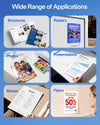 HARTWII Double Sided Photo Paper Glossy Brochure Flyer Paper 110sheets 220sheets