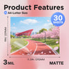 HARTWII 30 Pack Matte Laminating Sheets 9 x 11.5 Inches, 3Mil Ultra Clear Thermal Laminating Pouches with Matte Finish, Fits 8.5 x 11 Letter Size, Glare Free & Writable for Documents