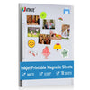 Uinkit Printable Magnetic sheets Non Adhesive 13.5mil 8.5 x 11 Inches Thick Magnet Matte Paper for Inkjet Printers