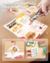 Uinkit A3 / Menu Size Thermal Laminating Pouches, 11.5 x 17.5 Inches, Matte & Glossy, 3.5/5 Mil Thickness