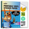Uinkit Inkjet PET Label Paper A3 (11 x 17 Inch), Matte White/Clear/Bright White, 30-200 Sheet Packs
