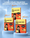 Uinkit Photo Paper, 200gsm, Single Sided, for Dye Ink Printers, Photo Prints, Crafts & School Projects Brochures & Crafts