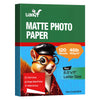 100 Sheets Matte Photo Paper Coated 8.5x11 180Gsm 49lbs 8.5Mil For Inkjet and Laser Printer Uinkit