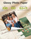 Uinkit Glossy Photo Paper 11.1mil 230g For Inkjet Printer Only