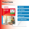 120 Sheets Thin Matte Presentation Photo Paper tabloid paper 11x17 inches 35lb 130gsm and 120 Sheets Matte Presentation Paper 11x17 48lb 180gsm
