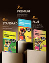 Uinkit US Legal Thermal Laminating Pouches, 9 x 14.5 Inches, Matte & Glossy Finish, 3/4/5/7 Mil Thickness Options