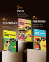 Uinkit US Legal Thermal Laminating Pouches, 9 x 14.5 Inches, Matte & Glossy Finish, 3/4/5/7 Mil Thickness Options