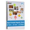 Uinkit Printable Magnetic sheets Non Adhesive 13.5mil 8.5 x 11 Inches Thick Magnet Matte Paper for Inkjet Printers