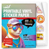 Uinkit Inkjet PP Label Paper A4 (8.5 x 11 Inch), Glossy/Matte/Adhesive/Mixed Finish, 20-200 Sheet Packs