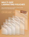 Uinkit A3 / Menu Size Thermal Laminating Pouches, 11.5 x 17.5 Inches, Matte & Glossy, 3.5/5 Mil Thickness