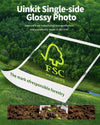 Uinkit Glossy Photo Paper 11.1mil 230g For Inkjet Printer Only