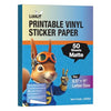 Uinkit Inkjet PP Label Paper A4 (8.5 x 11 Inch), Glossy/Matte/Adhesive/Mixed Finish, 20-200 Sheet Packs