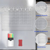 Uinkit Magnetic Acrylic Calendar for Fridge