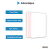 Sublimation Paper for All Inkjet Printer with sublimation ink 8.5x11 11x17 inches 125g