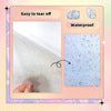 Uinkit Holographic Self-Adhesive Laminated Film Adhesive Transparent Vinyl for Stickers,10Sheets Overlay Holographic 8.27"x11.7" inches