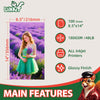 100 Sheets Matte Photo Paper Coated 8.5x11 180Gsm 49lbs 8.5Mil For Inkjet and Laser Printer Uinkit