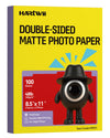 HARtwii 100 Sheets Double Sided Matte Photo Paper 8.5x11 Inches 48lbs-180Gsm A4 for Inkjet Printers Ideal for Brochure Paper, Flyers Paper